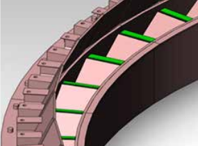 Bradley enhanced louver ring design